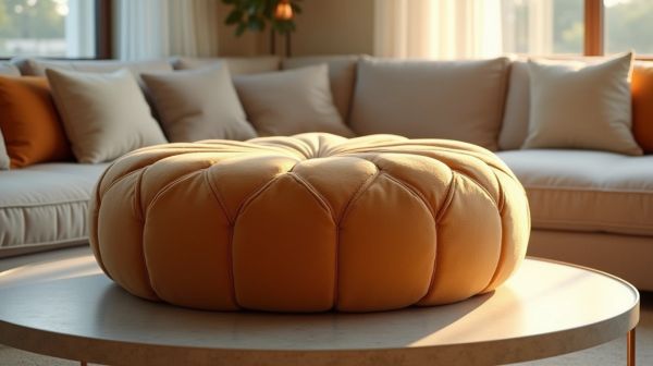Le pouf design, la pièce déco qui change un salon