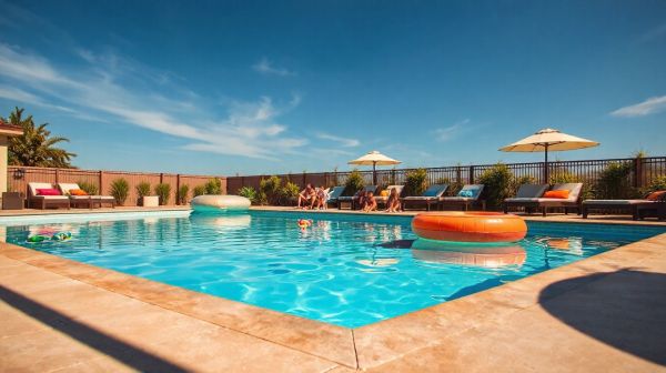Top 5 piscines coques à fond plat pour vos moments en famille