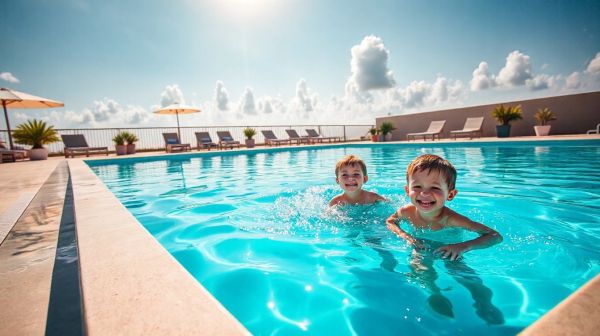 Top 5 piscines coques à fond plat pour vos moments en famille